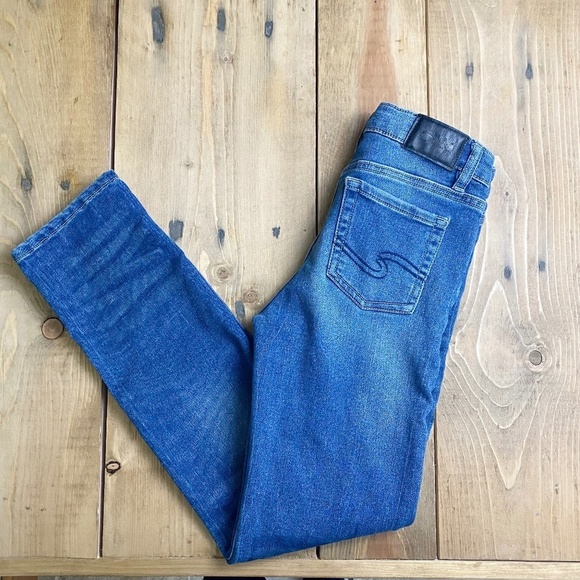 Silver Girls Jeans  Nathan‎ Straight Leg sz. 12 - Picture 1 of 8